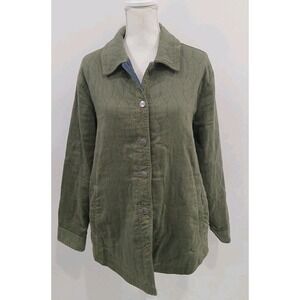 Jachs  Girlfriend‎ Green Quilted Jacket Large